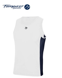 Tempest Women's White Navy Training Vest